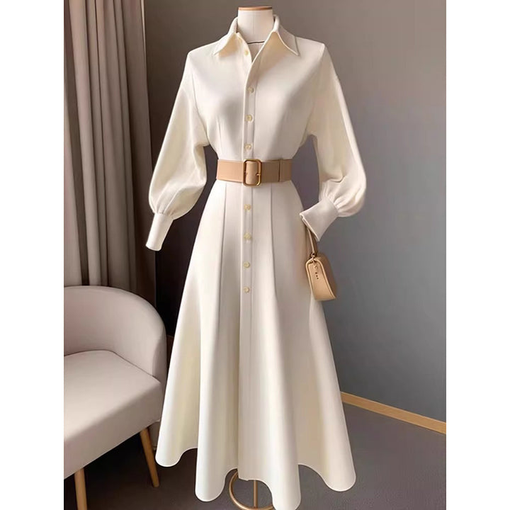 Formal Occasion Small White Dress-Lady Dresses-Zishirts