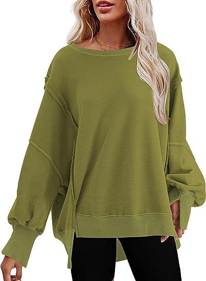 Women's Fashion Casual Loose Sweatshirt-Blouses & Shirts-Zishirts