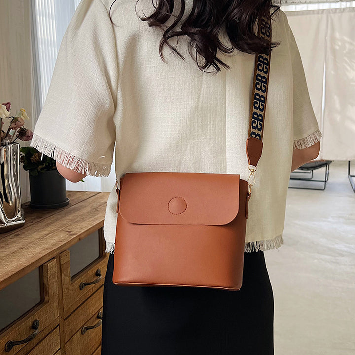 Retro Fashion PU Messenger Temperament Western Style Shoulder Bag-Women's Bags-Zishirts