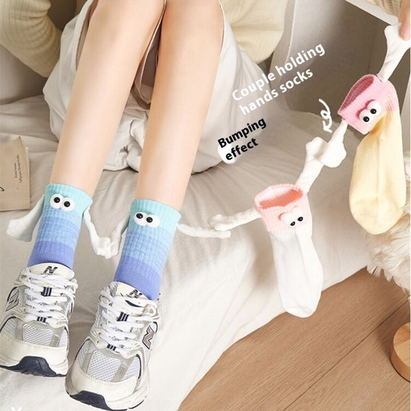 Gradient Color Socks That Pull On The Hand-Womens 2024 March-Zishirts