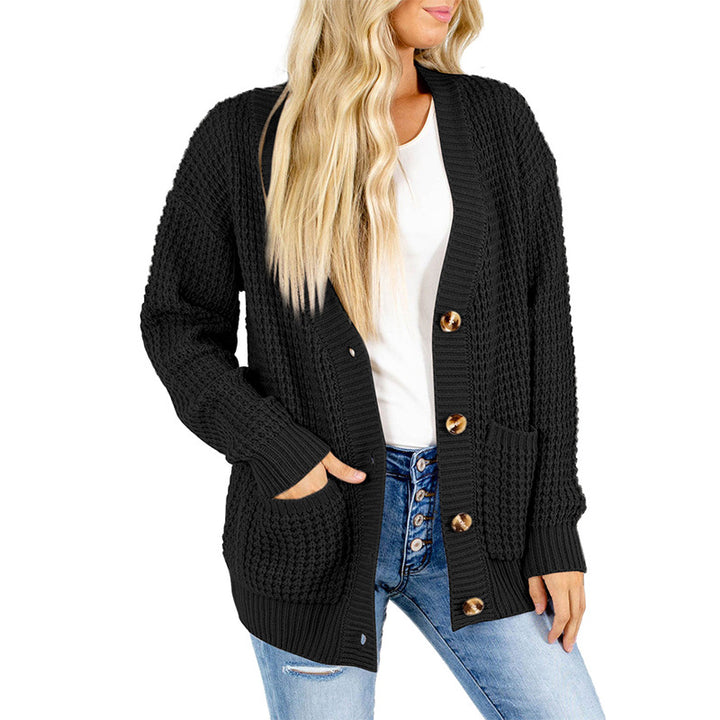 Cardigan Sweater Cardigan Knitted Single-breasted Coat-Sweaters-Zishirts