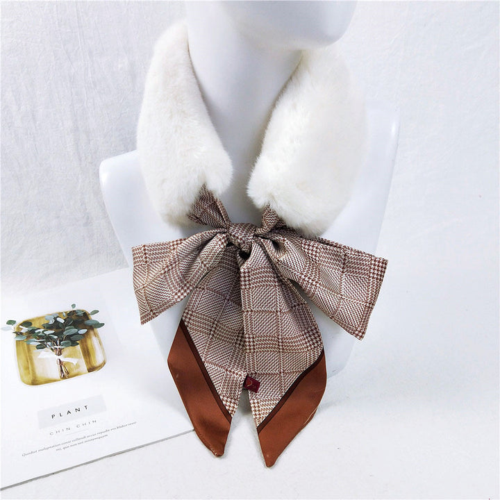 Korean Version Of Thickened Warm Student Scarf In Winter-Scarves & Wraps-Zishirts