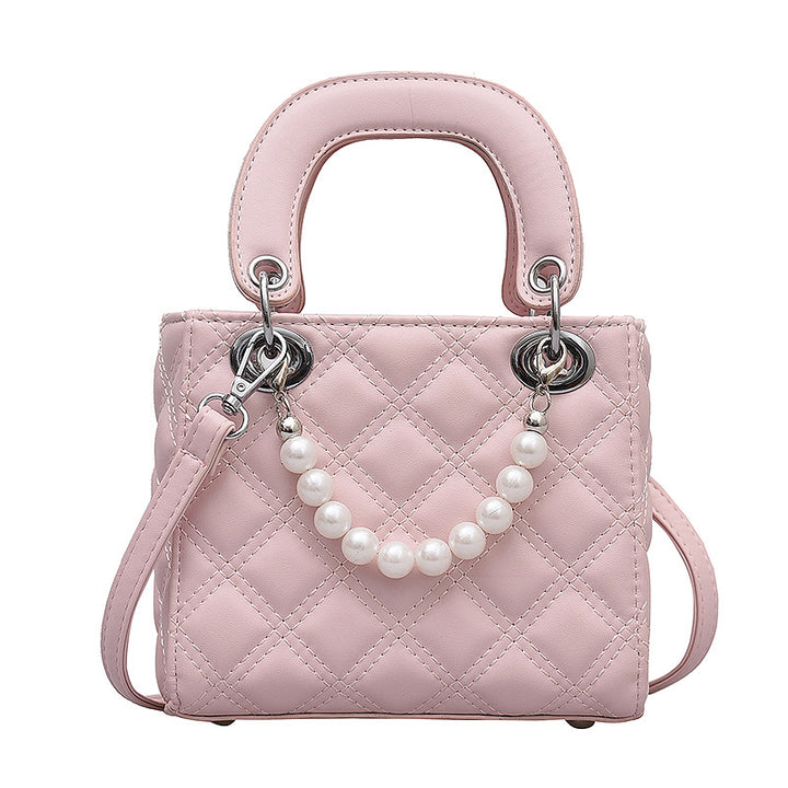 All-match Crossbody Fairy Diamond Quilted Handbag-Women's Bags-Zishirts