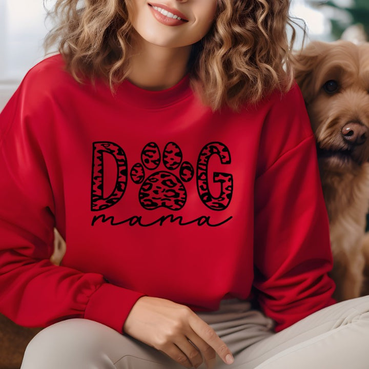 Loose Autumn And Winter European And American Dog Mom Style Shirt-Women's Outerwear 2023-Zishirts