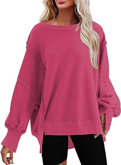 Women's Fashion Casual Loose Sweatshirt-Blouses & Shirts-Zishirts