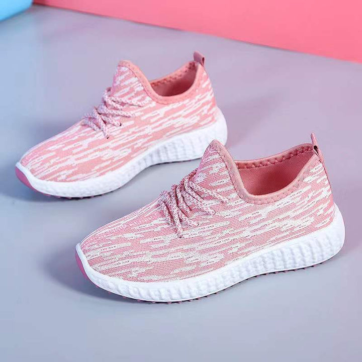 Korean Version Of Fashionable Casual Coconut Soft Sole Running Shoes-Womens Footwear-Zishirts