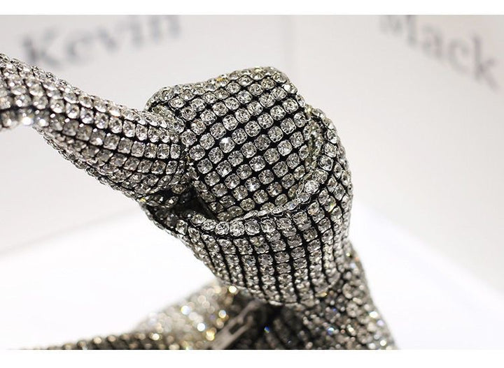 Fashion Diamond Rhinestone Chain Bag-Women's Bags-Zishirts