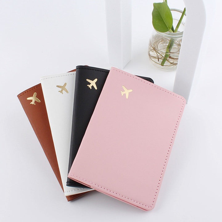 Leather Document Package Travel Protective Case Passport Case-Women's Bags-Zishirts