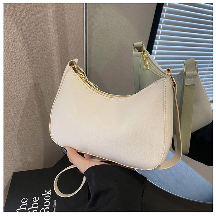 Women's Underarm Bag Solid Color Small Square Handbag Fashion Shoulder Bags-Women's Bags-Zishirts