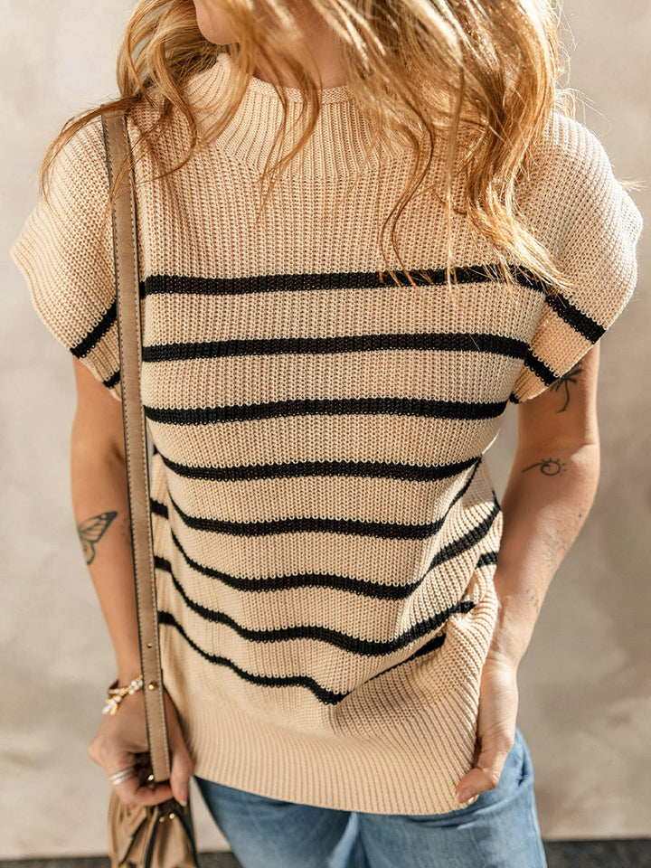 Women's All-matching Striped Printed Sweater-Womens 2024 March-Zishirts