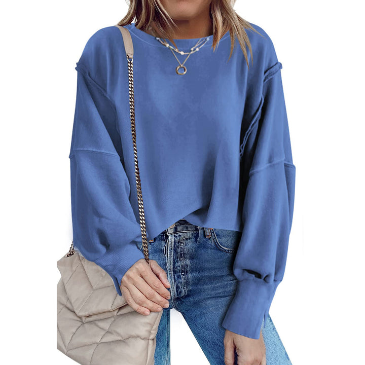 Women's Fashion Casual Loose Sweatshirt-Blouses & Shirts-Zishirts