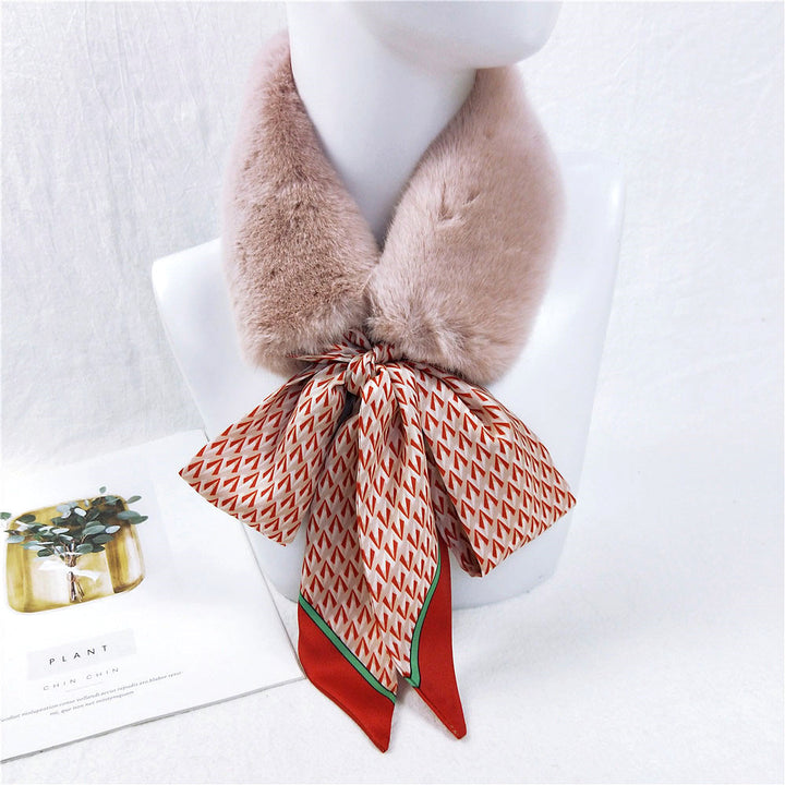 Korean Version Of Thickened Warm Student Scarf In Winter-Scarves & Wraps-Zishirts