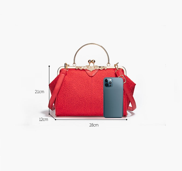 Fashion Women's Lace Handbag Large Capacity-Women's Bags-Zishirts