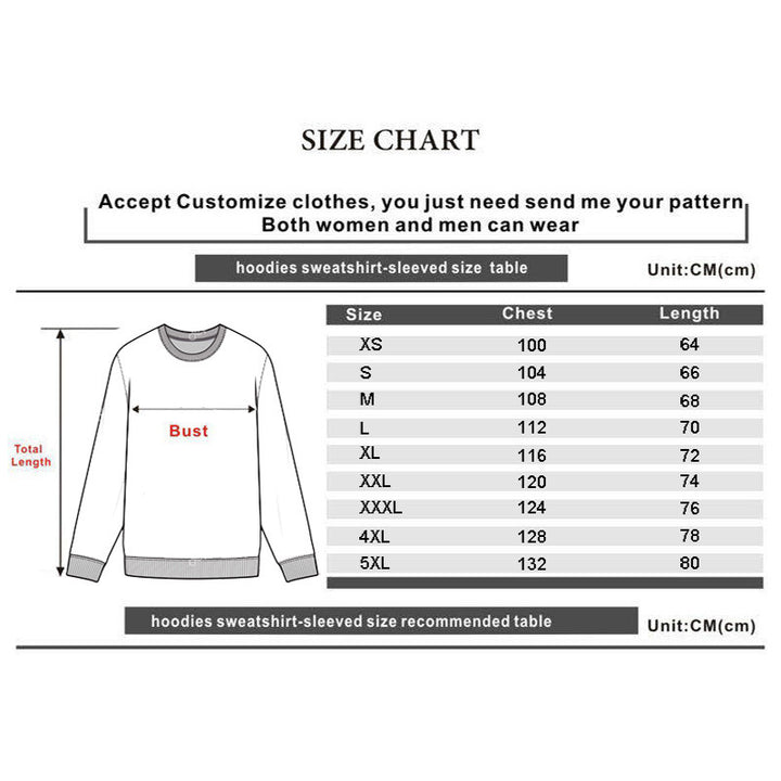 Women's Printed Casual Korean Style Loose Crew Neck Top-Women's Outerwear 2023-Zishirts