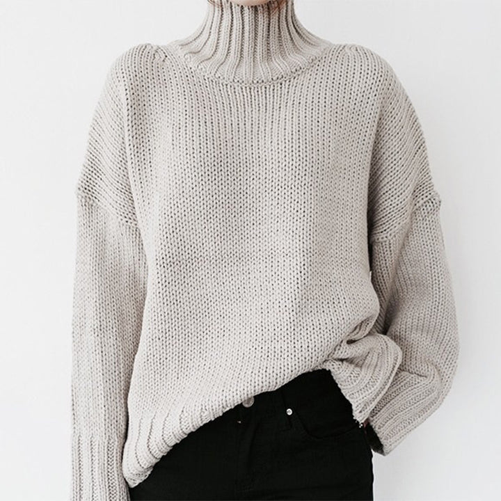 Short Solid Color Knitted Sweater-Sweaters-Zishirts