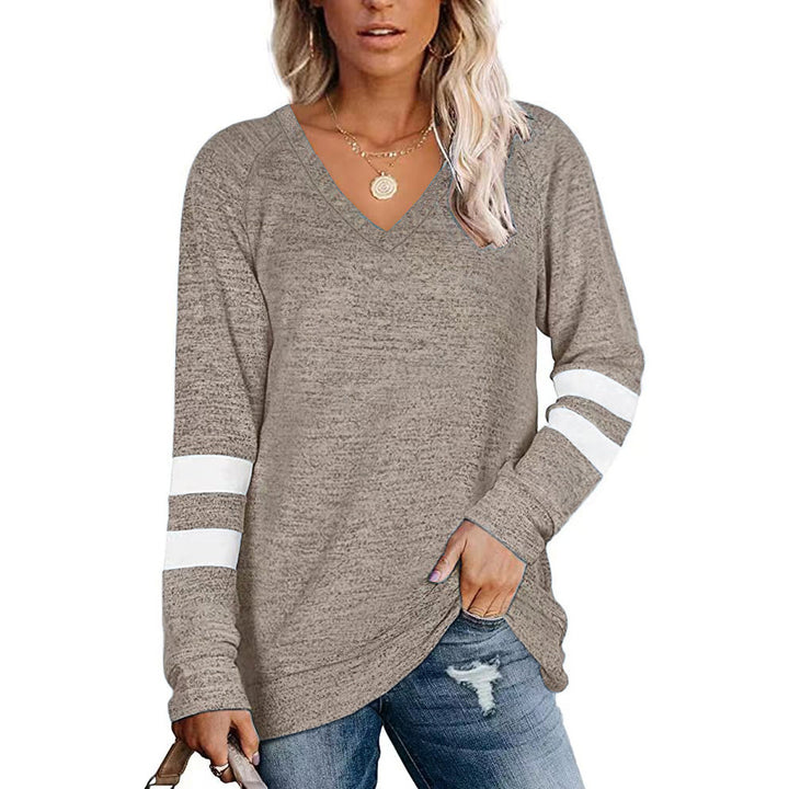 Women's New Loose-fitting Casual T-shirt Top-Blouses & Shirts-Zishirts