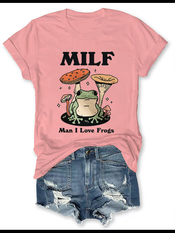 Fashion Toad Print Women's T-shirt-Blouses & Shirts-Zishirts