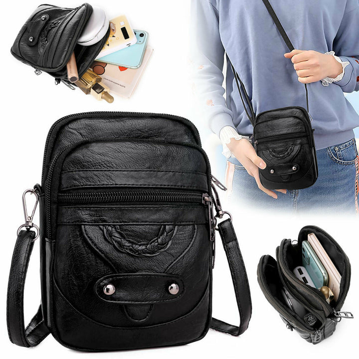 Women's Cross-body Small Cell Phone Handbag Case Shoulder Bag Pouch Purse Wallet-Women's Bags-Zishirts