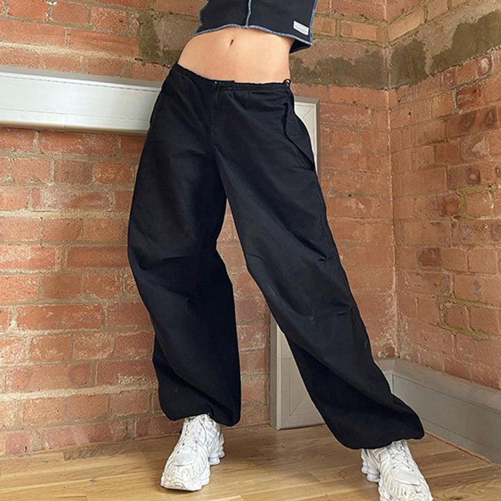 Personalized Ankle-tied Loose Version Casual Working Pants-Women's Outerwear 2023-Zishirts