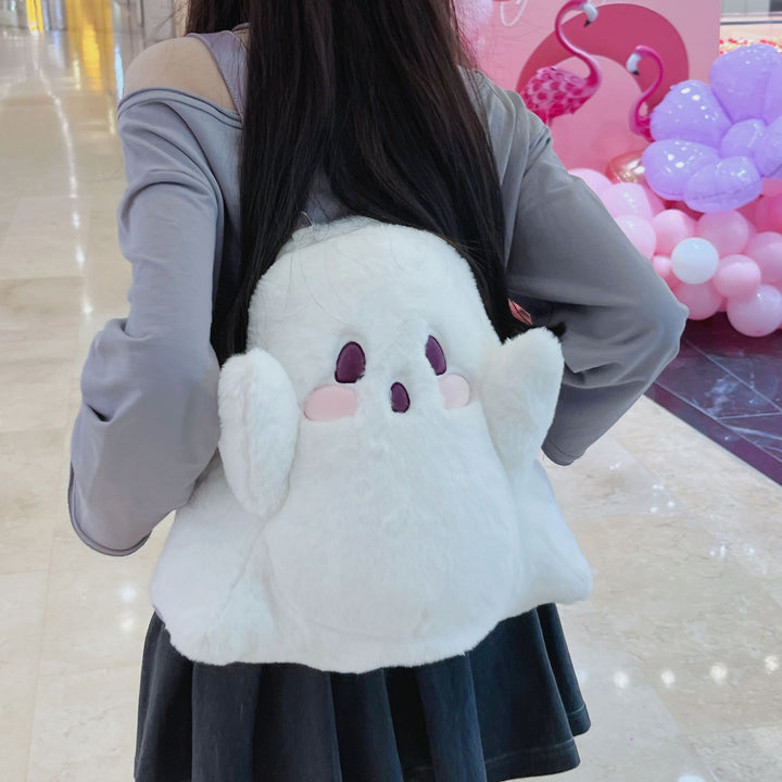 Halloween Cute Ghost Cartoon Backpack Personality Doll-Women's Bags-Zishirts