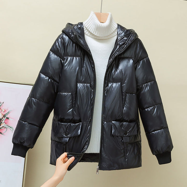 Women's Winter Loose Fashion Short Cotton Coat-Jackets-Zishirts