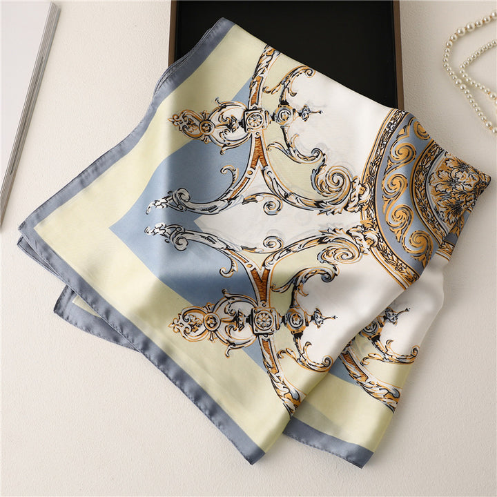 New Women's Scarves 70cm Love Bird Letter Pattern-Scarves & Wraps-Zishirts