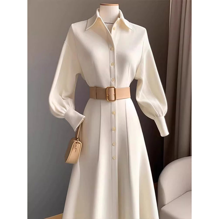 Formal Occasion Small White Dress-Lady Dresses-Zishirts