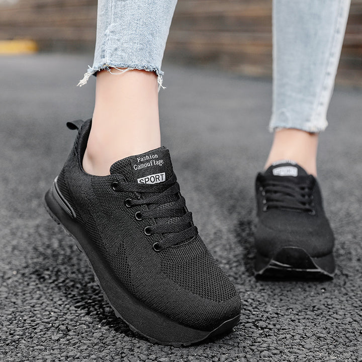 Breathable Lumbar Spine Hunchback Correction Flat Foot Front High Back Low Reverse Walking Shoes-Womens Footwear-Zishirts