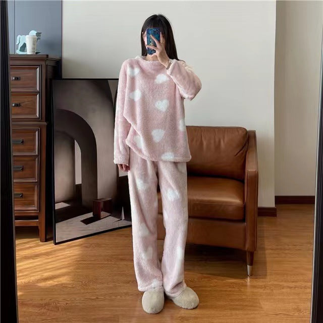 Big Love Loose-fitting Women's Pajamas Homewear Suit-Women's Outerwear 2023-Zishirts