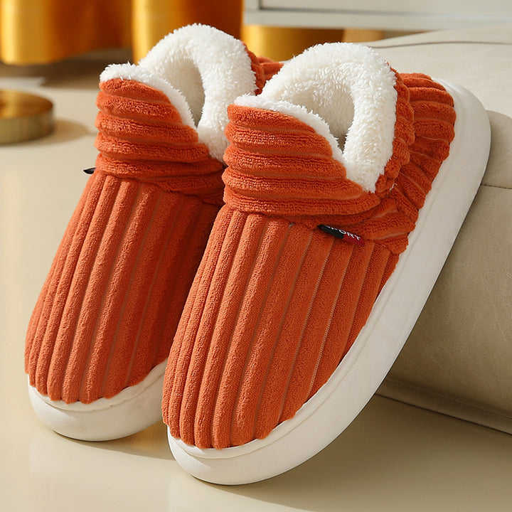 Men's And Women's Same Style Cotton Slippers-Womens Footwear-Zishirts