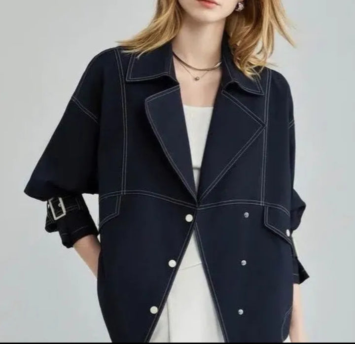 Women's Graceful And Fashionable Loose Thin Coat-Jackets-Zishirts