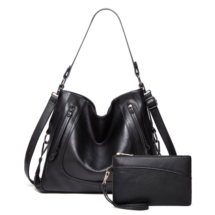 Fashion Large Capacity Totes Casual Handbag Shoulder Crossbody Retro Big Bag-Women's Bags-Zishirts