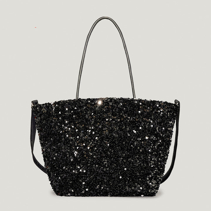 Autumn And Winter Super Flash Sequin Tote Bag Female Bling Sequins-Women's Bags-Zishirts