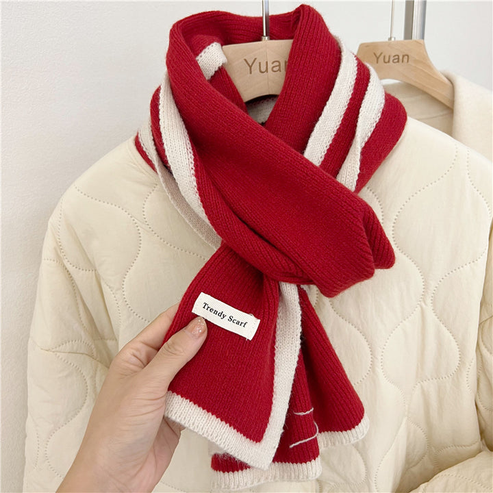 Women's Winter Collar With A Warm Soft Little Scarf-Scarves & Wraps-Zishirts