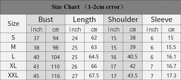 Slim Fit Casual Large Size Short Sleeve Women's T-shirt-Blouses & Shirts-Zishirts