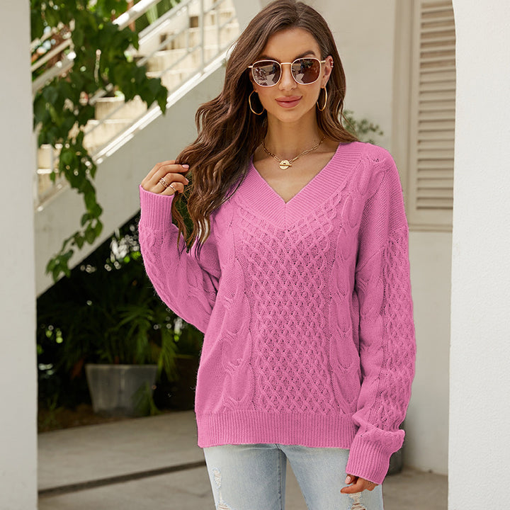 Fashion All-matching Loose Pullover Women-0-Zishirts