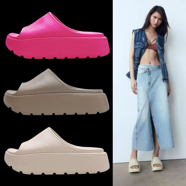 Women's Summer Fashion Thick-soled Sandals-Womens Footwear-Zishirts