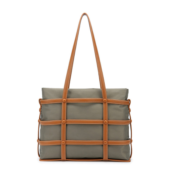 Woven Large Capacity Nylon Handbag-Women's Bags-Zishirts