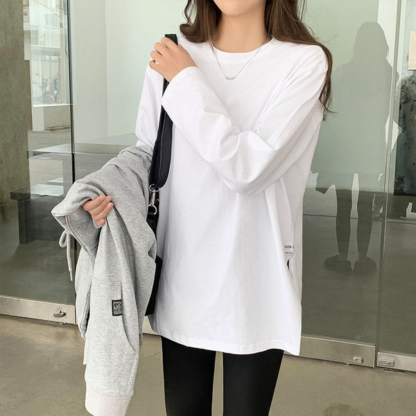 Women's Fashion Casual Long Sleeve Top-Blouses & Shirts-Zishirts