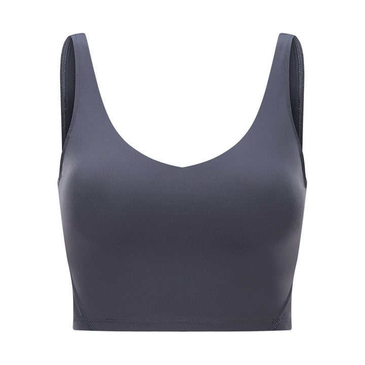 Women's Fashion U-shaped Beauty Back With Chest Pad Sports Vest-Women's Outerwear 2023-Zishirts