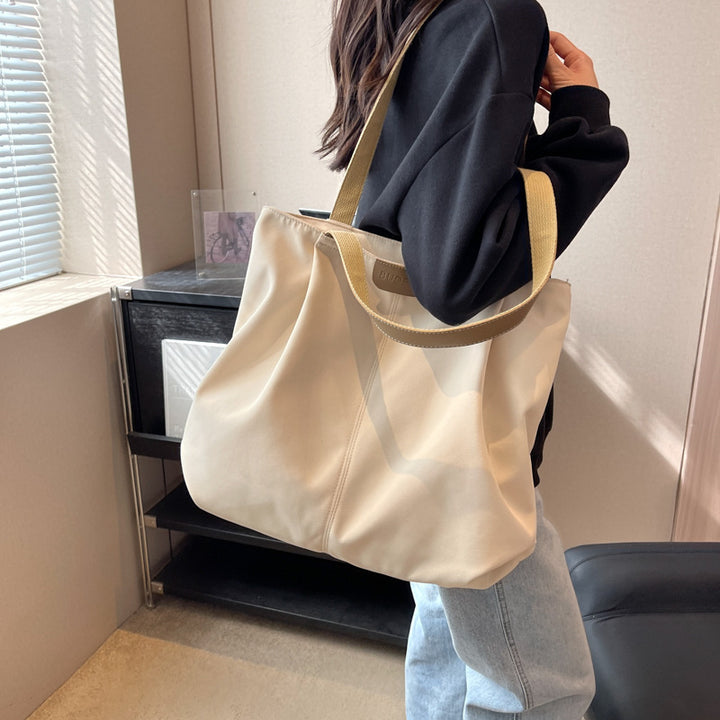 Large Capacity Totes Simple Commuting Daily Shopping Shoulder Bag Casual Handbag Women-Women's Bags-Zishirts