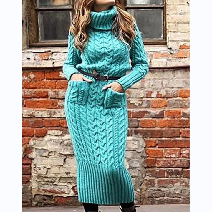 Women's Fashion Casual Long Sleeve Knitwear Sweater-Sweaters-Zishirts