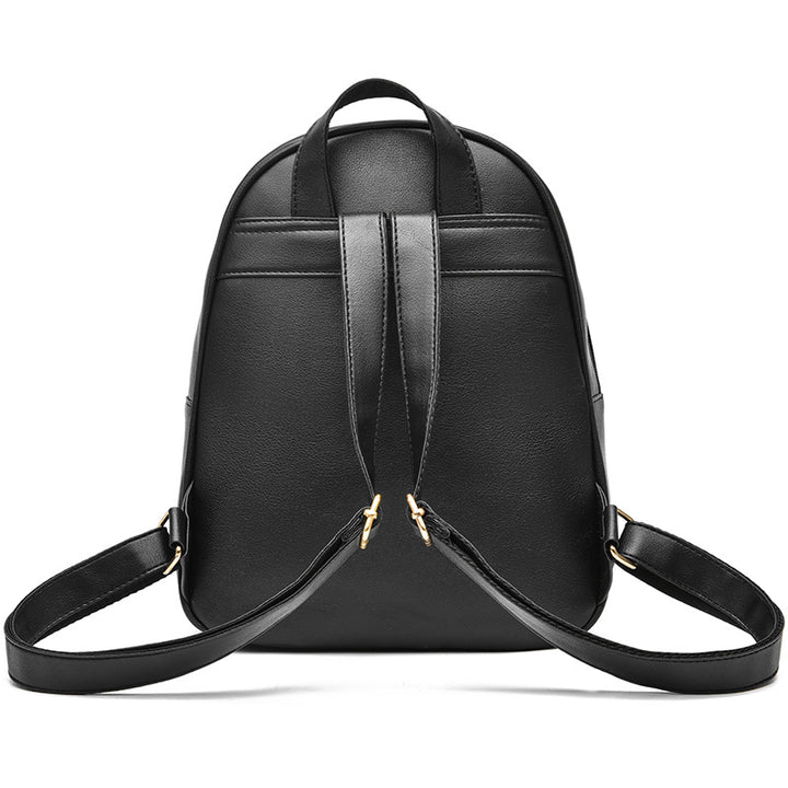 Women's Fashion Simple Large Capacity Korean Style Bow Backpack-Women's Bags-Zishirts