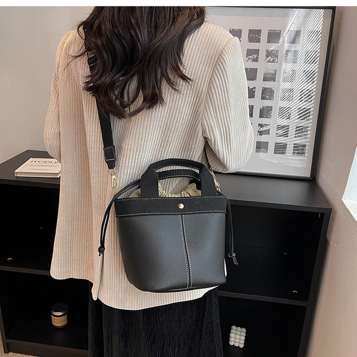 Popular All-matching Crossbody Portable Bucket Bag-Women's Bags-Zishirts