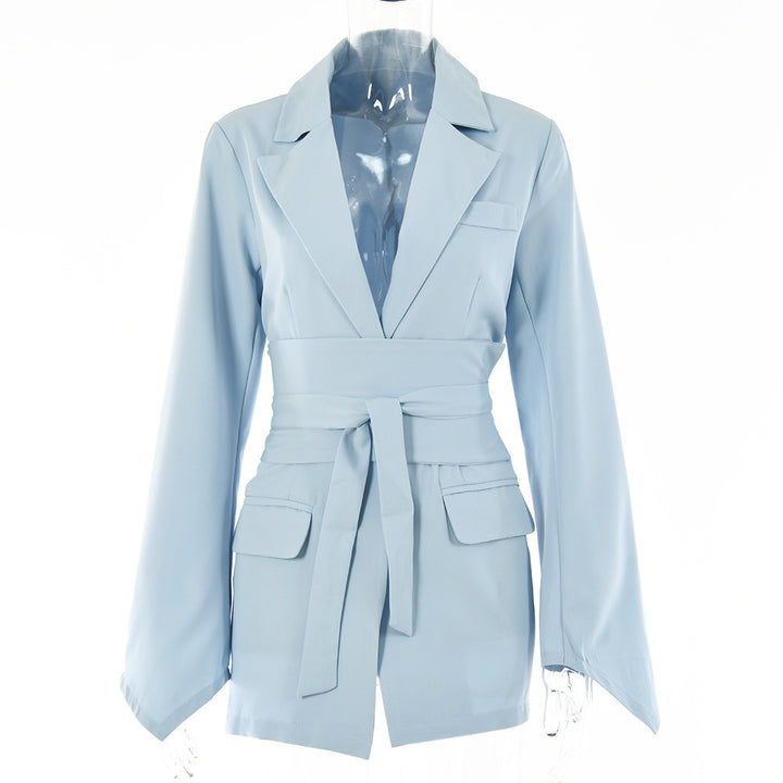 Women's Fashion Casual Solid Color Suit Coat-Jackets-Zishirts