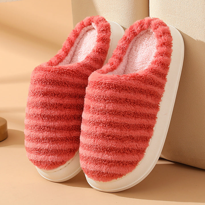 Couple Slippers Winter Household Indoor-Womens Footwear-Zishirts