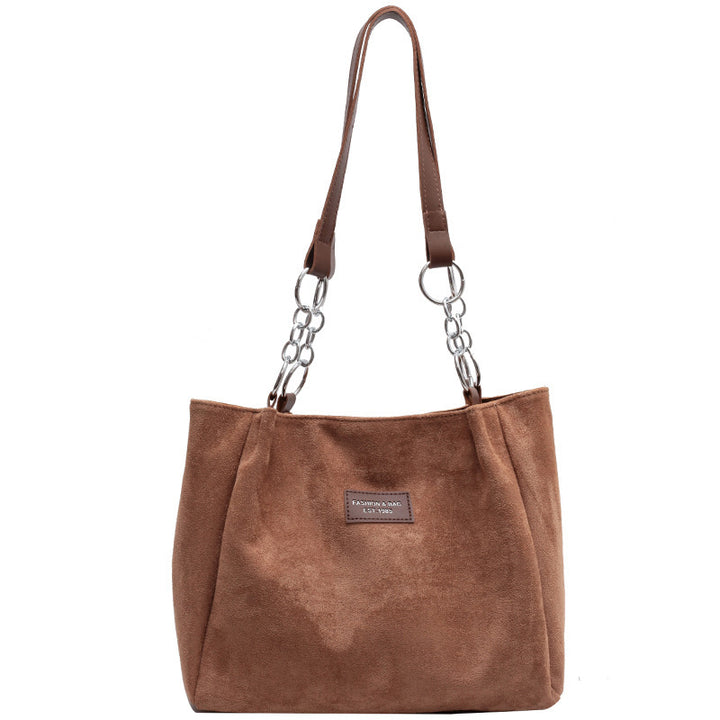 Casual Suede Large Capacity Bag Popular-Women's Bags-Zishirts