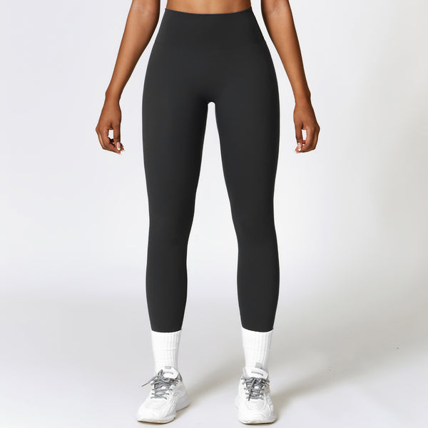 High Waist Hip Lift Brushed Yoga Pants Women's Fitness Pants-Women's Outerwear 2023-Zishirts