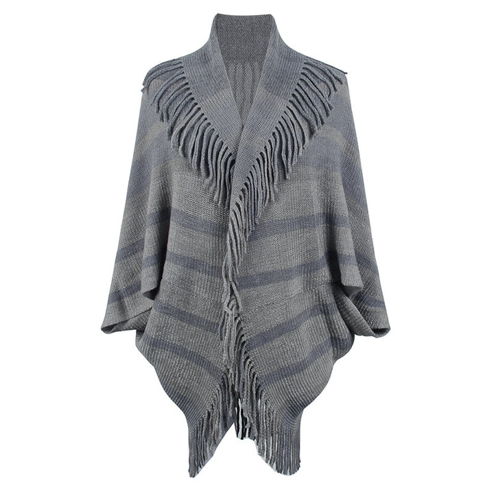 Cross-border Foreign Trade Tassel Inverness Female-Scarves & Wraps-Zishirts