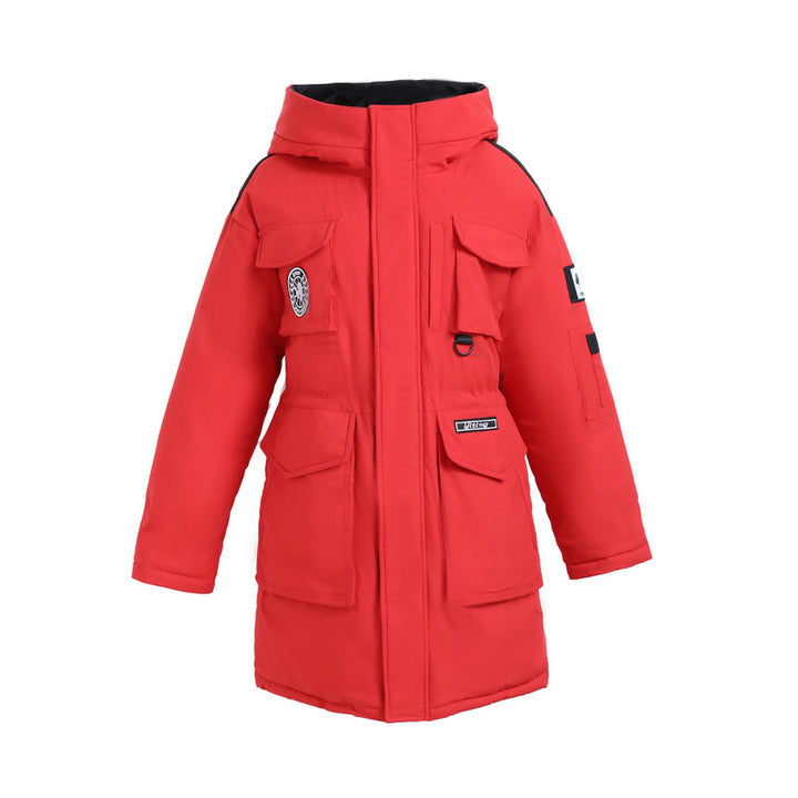 Girls' Korean-style Loose Down Cotton-padded Jacket-Women's Outerwear 2023-Zishirts